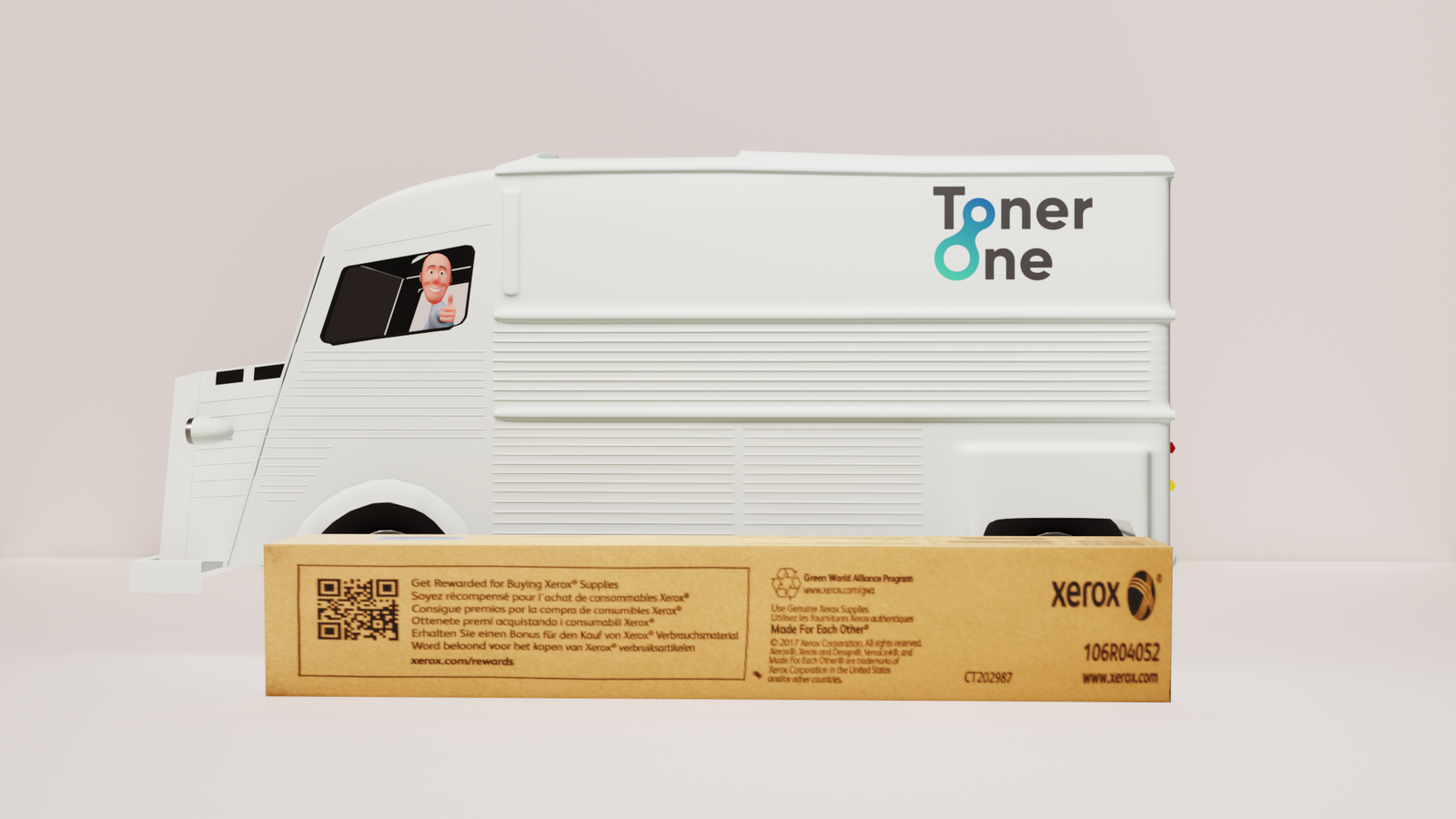Genuine Xerox 106R04052 Toner Cartridge - Yellow