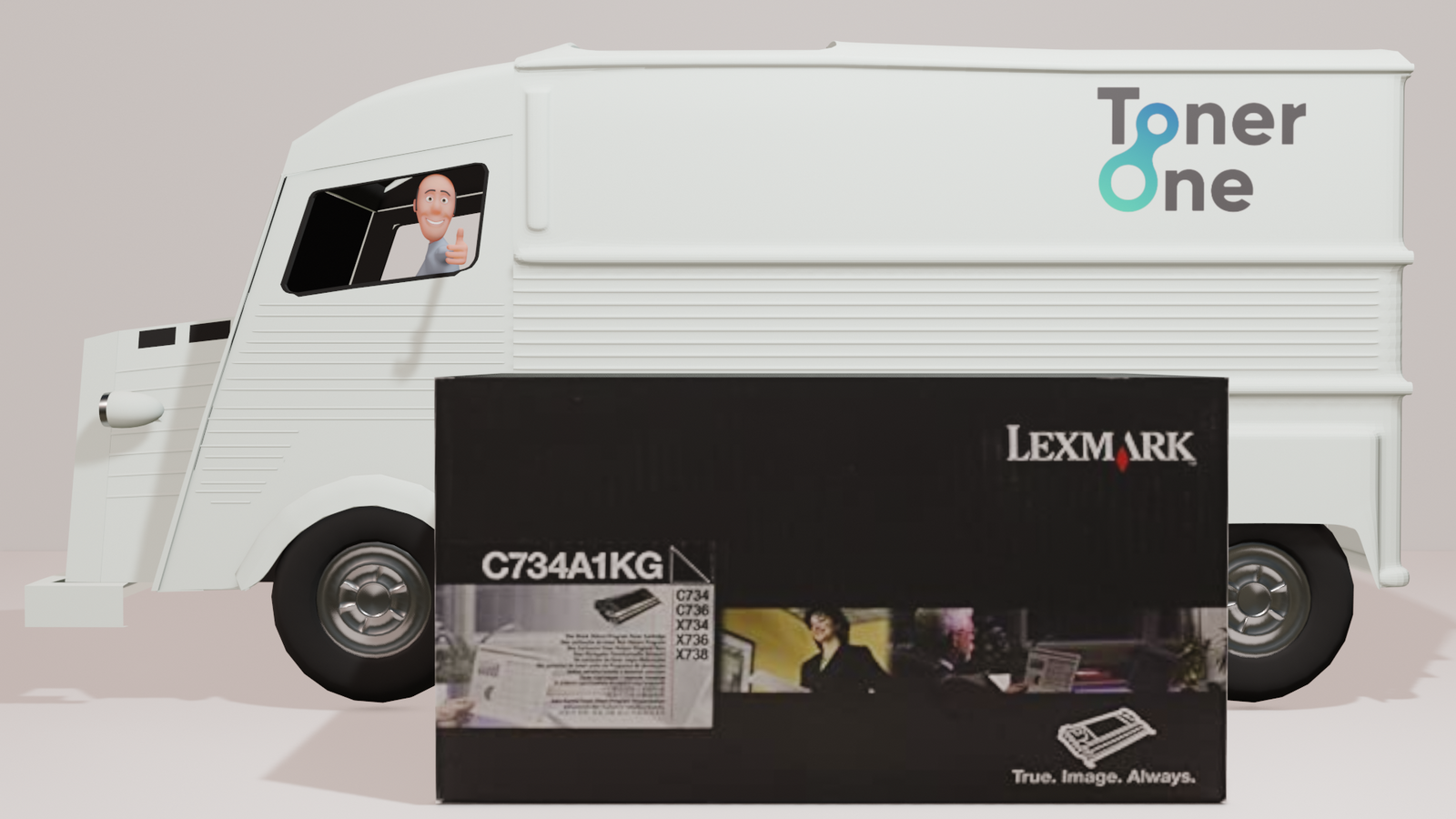 Lexmark 0C734A1KG Toner Cartridge - Black