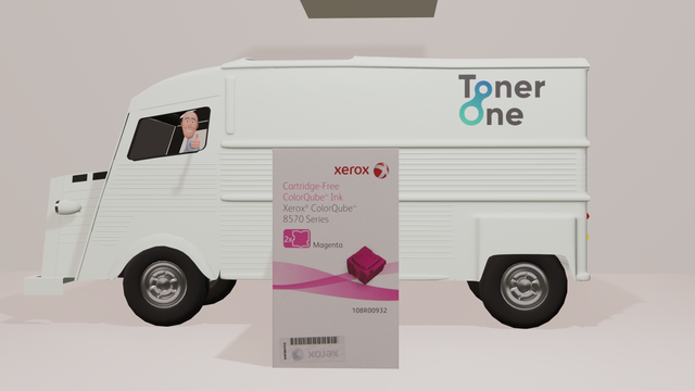 Genuine Xerox 108R00932 Twin-Pack of Solid Magenta Inks