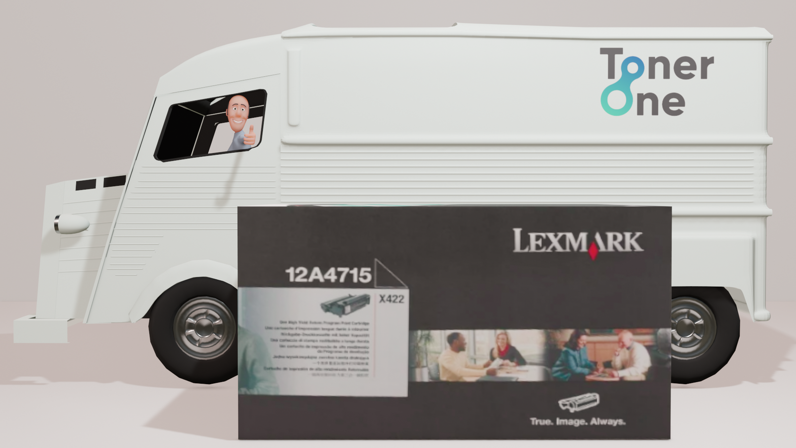 Lexmark High Capacity 12A4715 Black Toner Cartridge