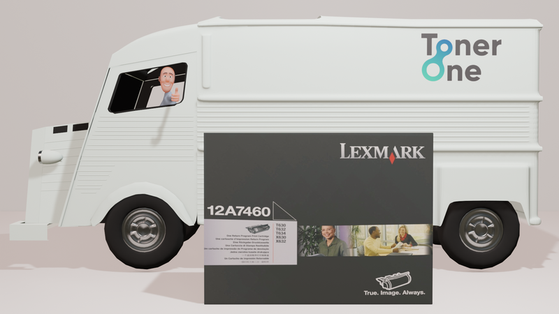 Lexmark 12A7460 Toner Cartridge