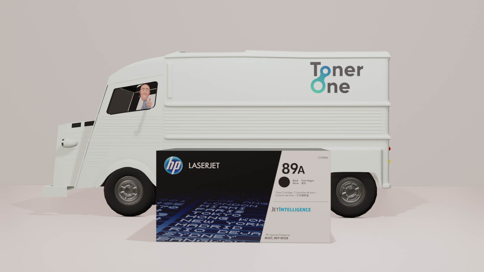 Genuine HP 89A Standard Capacity Black Toner Cartridge - CF289A
