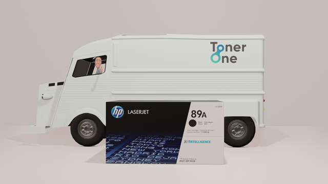 Genuine HP 89A Standard Capacity Black Toner Cartridge - CF289A
