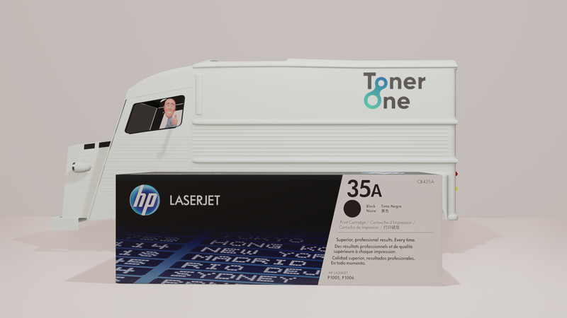 Genuine HP 35A Standard and DualPack Laserjet Toner Cartridges