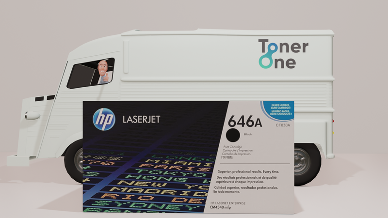 Genuine HP 646A Standard Laserjet Toner Cartridges - CF030A - Black