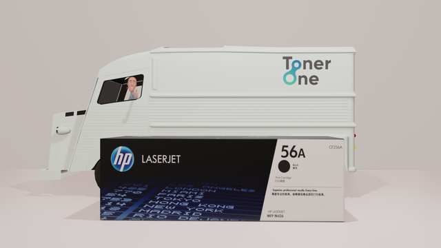 Genuine HP 56A Standard Capacity Black Toner Cartridge - CF256A