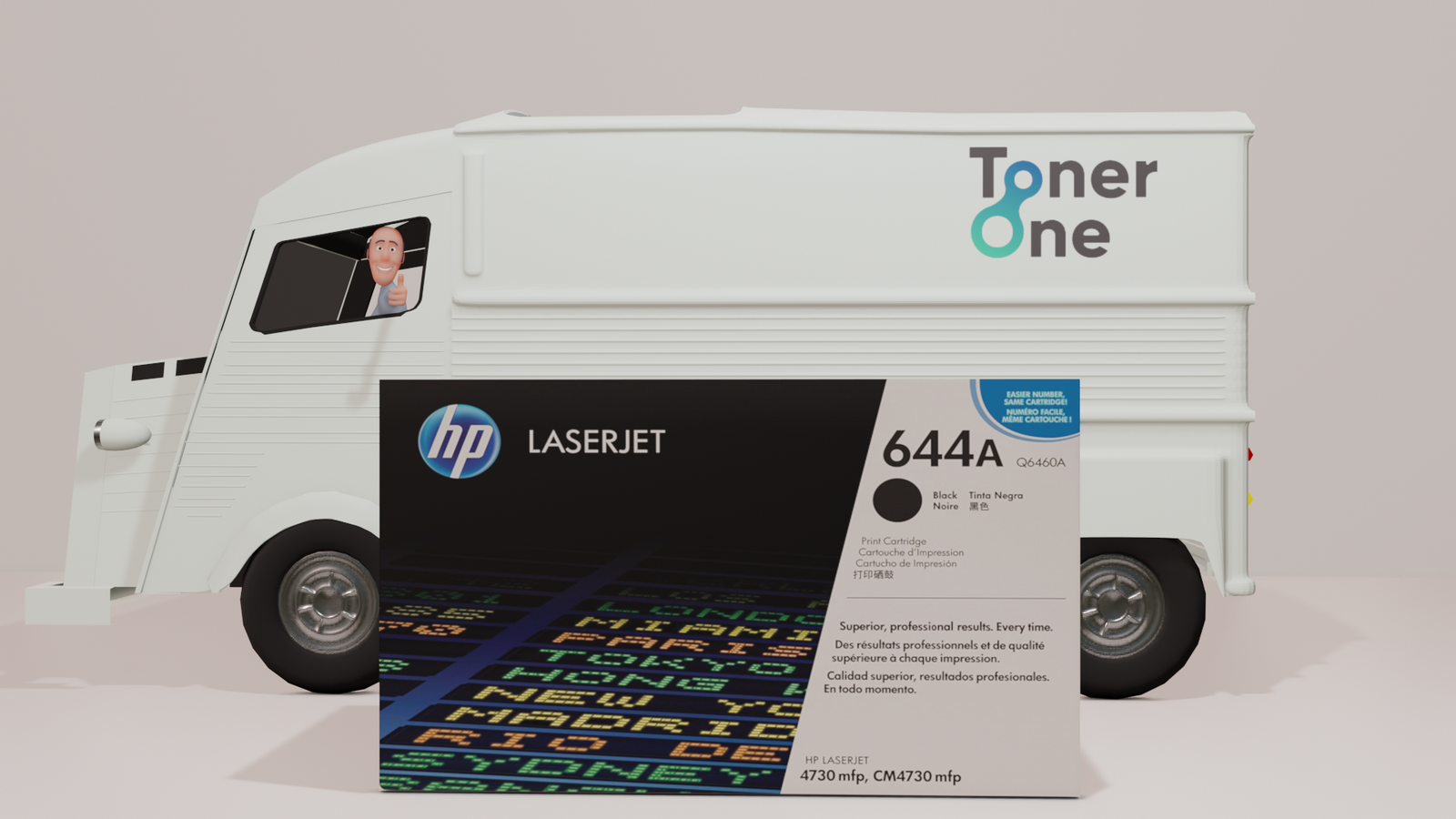 Genuine HP 644A Standard Laserjet Toner Cartridges - Q6460A - Black
