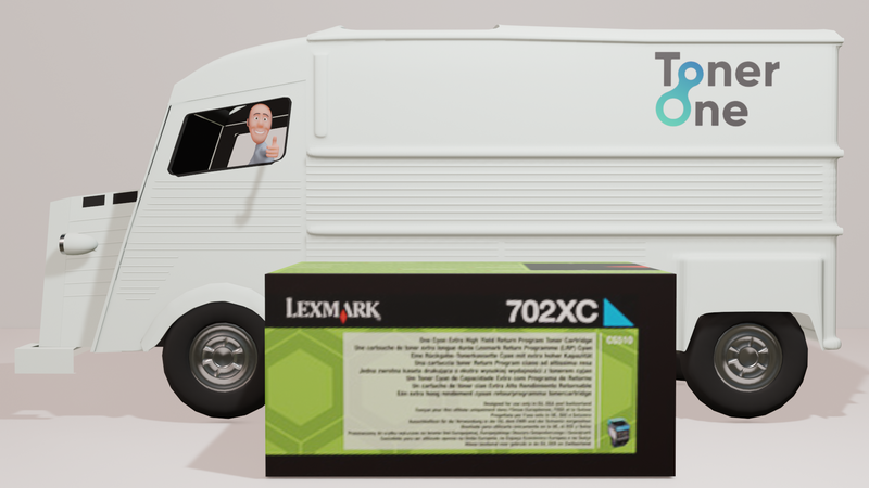Extra High Capacity Lexmark 70C2XC0 Toner  - Cyan