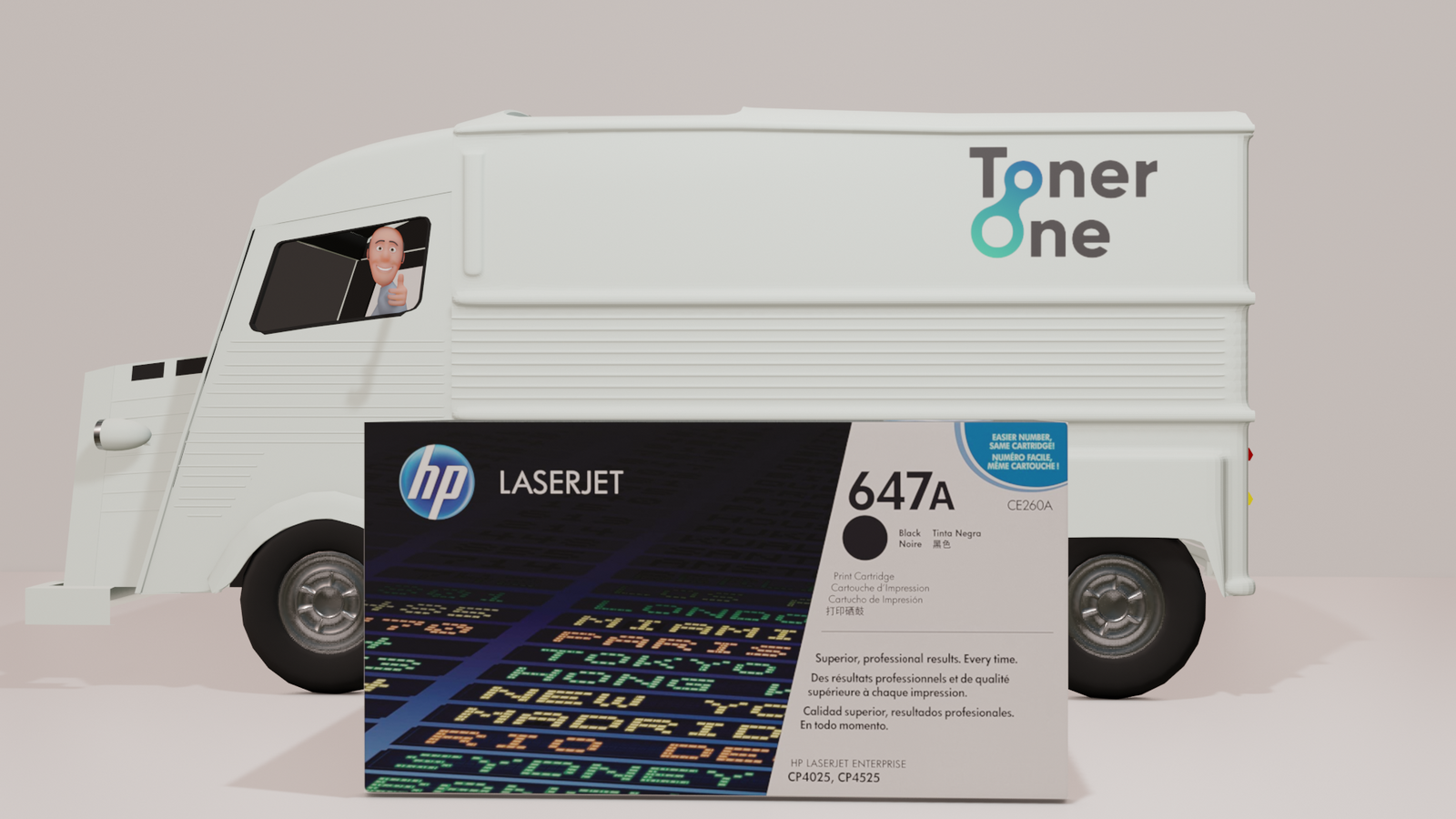 Genuine HP 647A Standard Capacity Laserjet Toner Cartridge - CE260A - Black