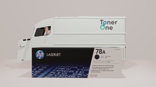 Genuine HP 78A Laserjet Toner Cartridge - CE278A - Black