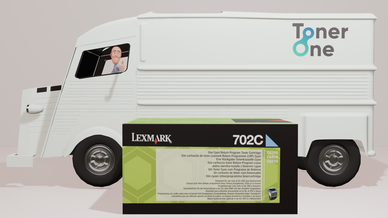 Lexmark 70C20C0 Toner Cartridge - Cyan