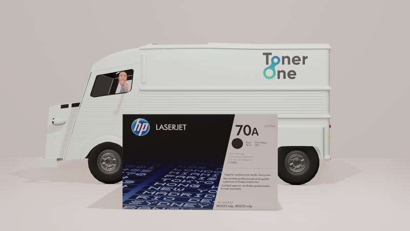 Genuine HP Q7570A 70A Black Standard Laserjet Toner cartridge