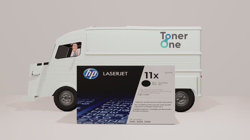 Genuine HP 11A|11X High Standard and High Capacity Black Toner Cartridges