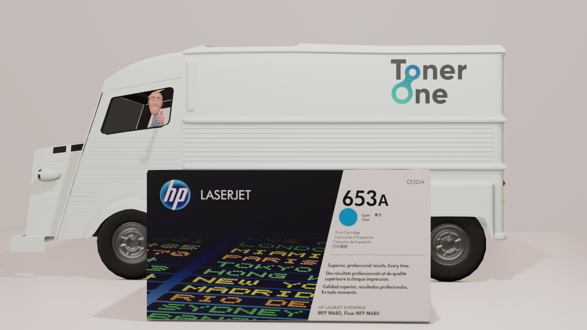 HP 653A Standard Laserjet Toner Cartridge CF321A Cyan · TonerOne Ltd
