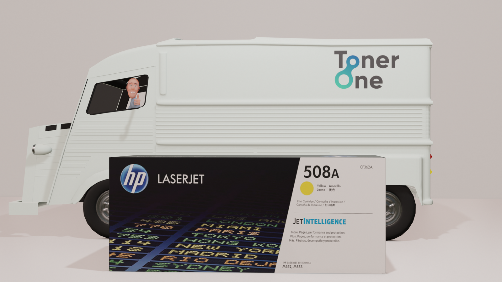 Genuine HP 508A Standard Capacity Laserjet Toner Cartridge - CF362A - Yellow