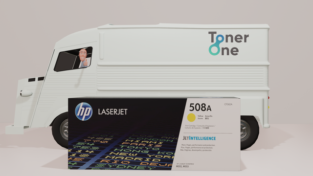 Genuine HP 508A Standard Capacity Laserjet Toner Cartridge - CF362A - Yellow