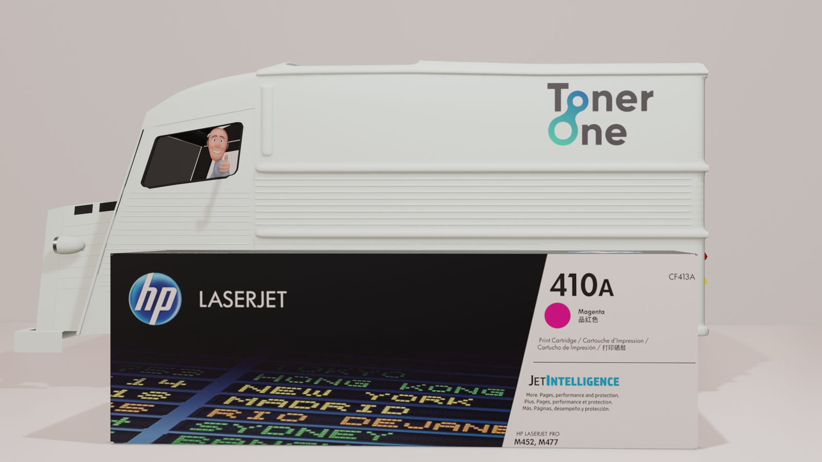 Genuine HP 410A Standard Capacity Laserjet Toner Cartridge - CF413A - Magenta