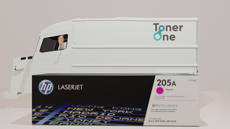 Genuine HP 205A Standard Laserjet Toner Cartridges - CF533A - Magenta