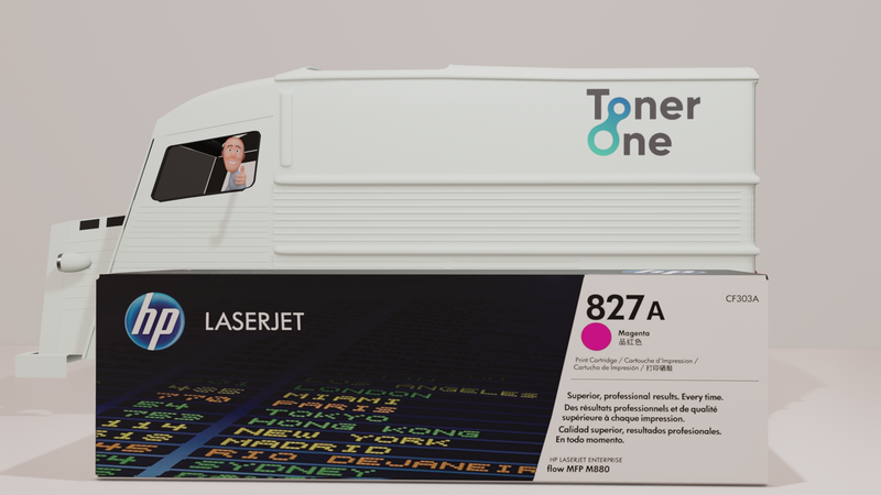 Genuine HP 827A Standard Laserjet Toner Cartridge - CF303A - Magenta
