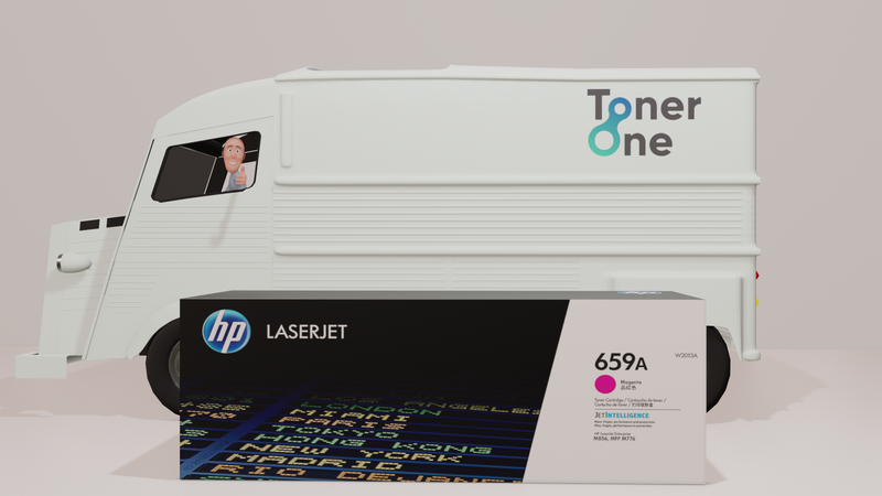 Genuine HP 659A|659X Standard and High Capacity Laserjet Toner Cartridges - W2013A - W2013X - Magenta