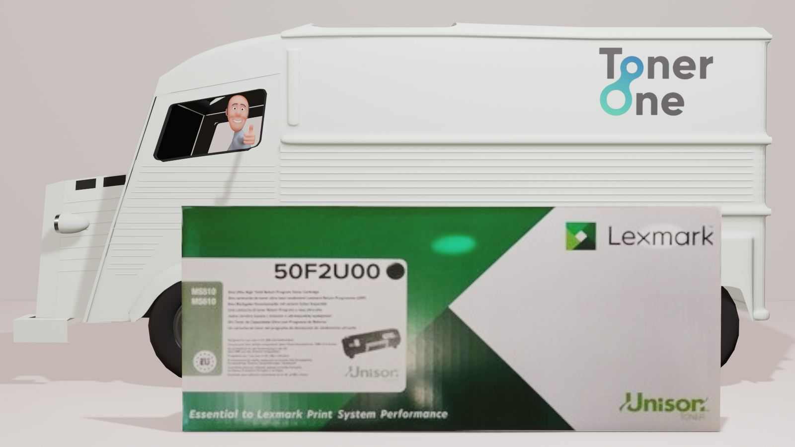 Ultra High Capacity Lexmark 50F2U00 Toner Cartridge -Black