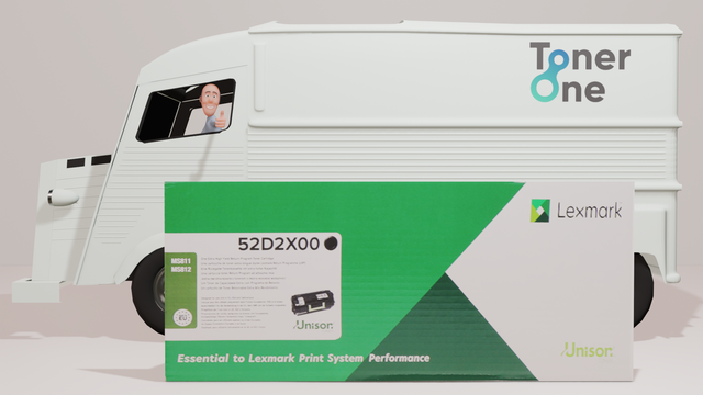 Extra High Capacity Black Lexmark 522X Toner Cartridge