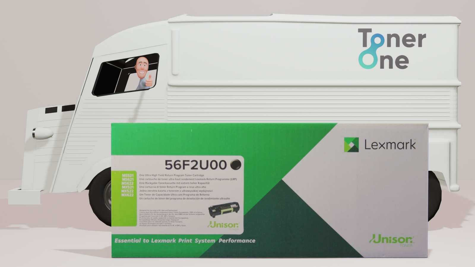 Ultra Ultra High Capacity Lexmark 56F2U00 Black Toner Cartridge (Return Program)