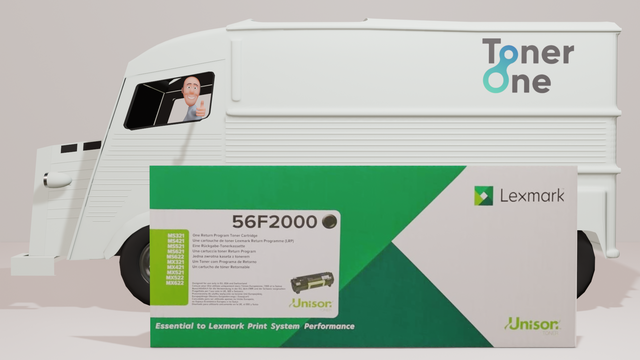Lexmark 56F2000 Black Toner Cartridge (Return Program)