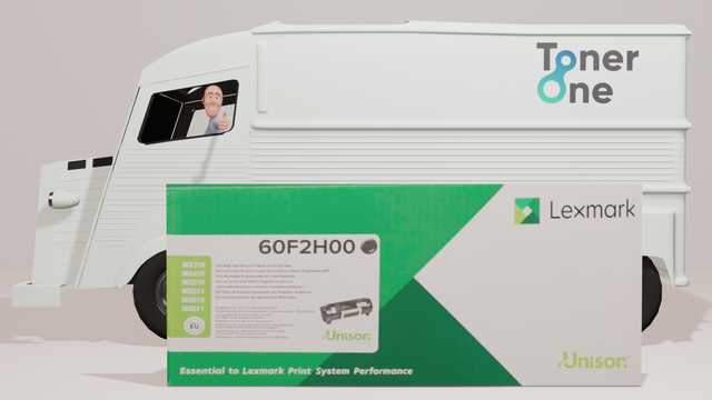 High Capacity Lexmark 602H Black Toner Cartridge