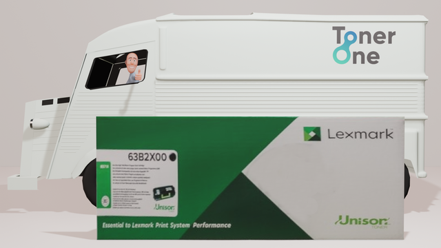 Extra High Capacity Lexmark 63B2X00 Black Toner Cartridge