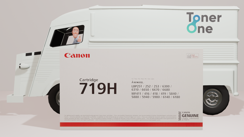Genuine Canon 719H High Capacity Toner Cartridge - Black
