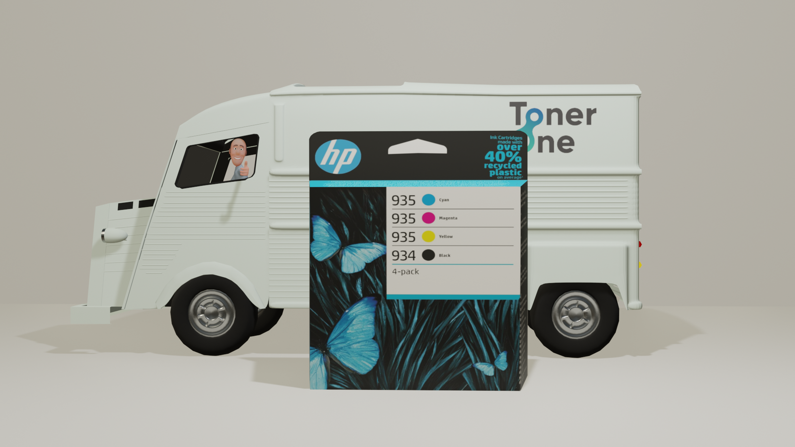 Genuine HP 934/935 High Yield Original Ink Cartridge - 6ZC72AE - Multipack