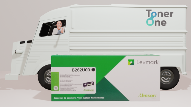 Ultra High Capacity Lexmark B262U00 Black Toner Cartridge (Return Program)