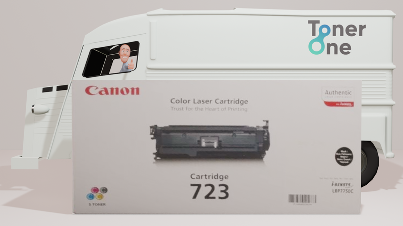 Genuine High Capacity Canon 723B Toner Cartridge - Black