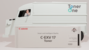 Genuine Canon C-EXV17B Toner Cartridge - Black