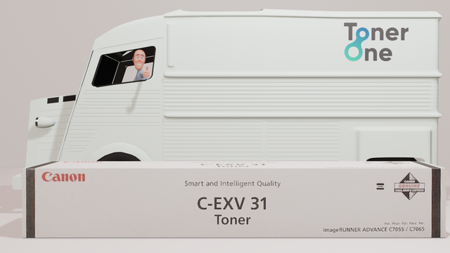 Genuine Canon C-EXV31B Toner Cartridge - Black