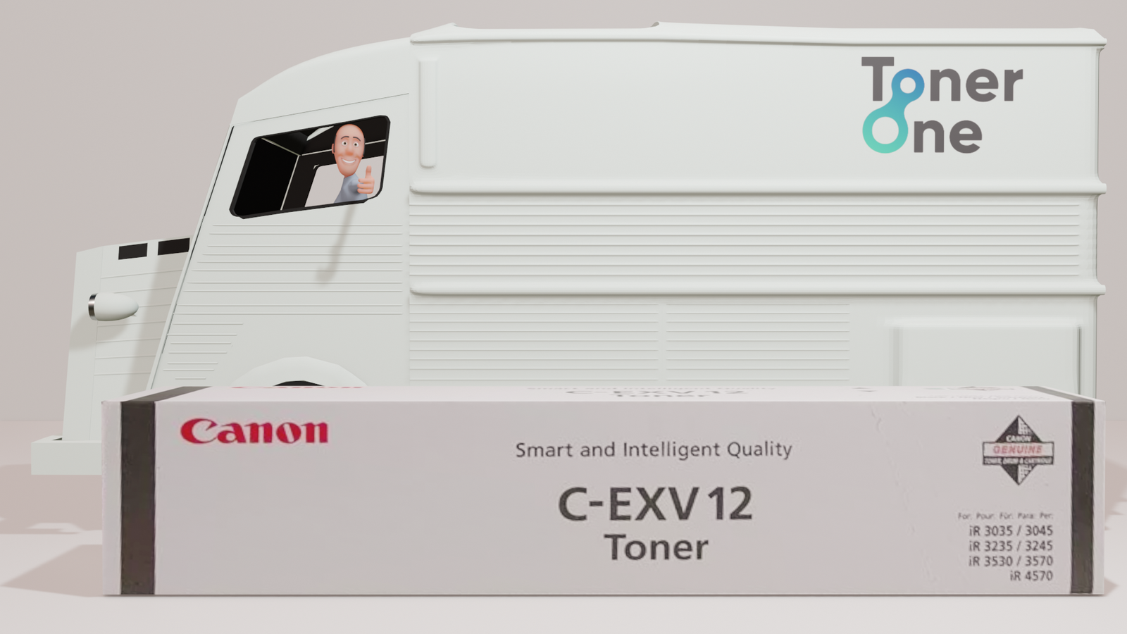 Genuine Canon C-EXV12 Toner Cartridge -Black