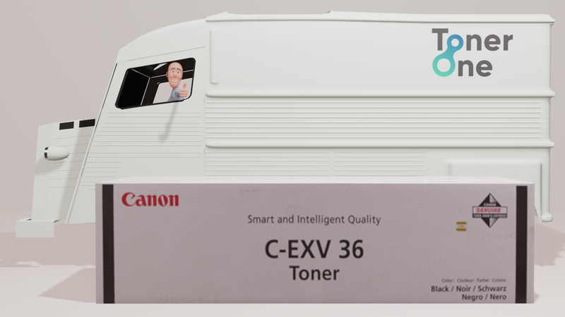 Genuine Canon C-EXV36 Black Toner Cartridge