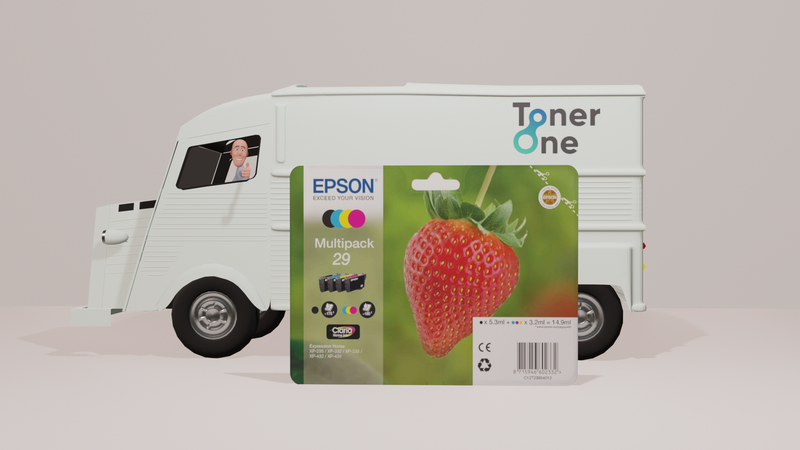 Genuine Epson 29 Multipack Ink cartridge - C13T29864012