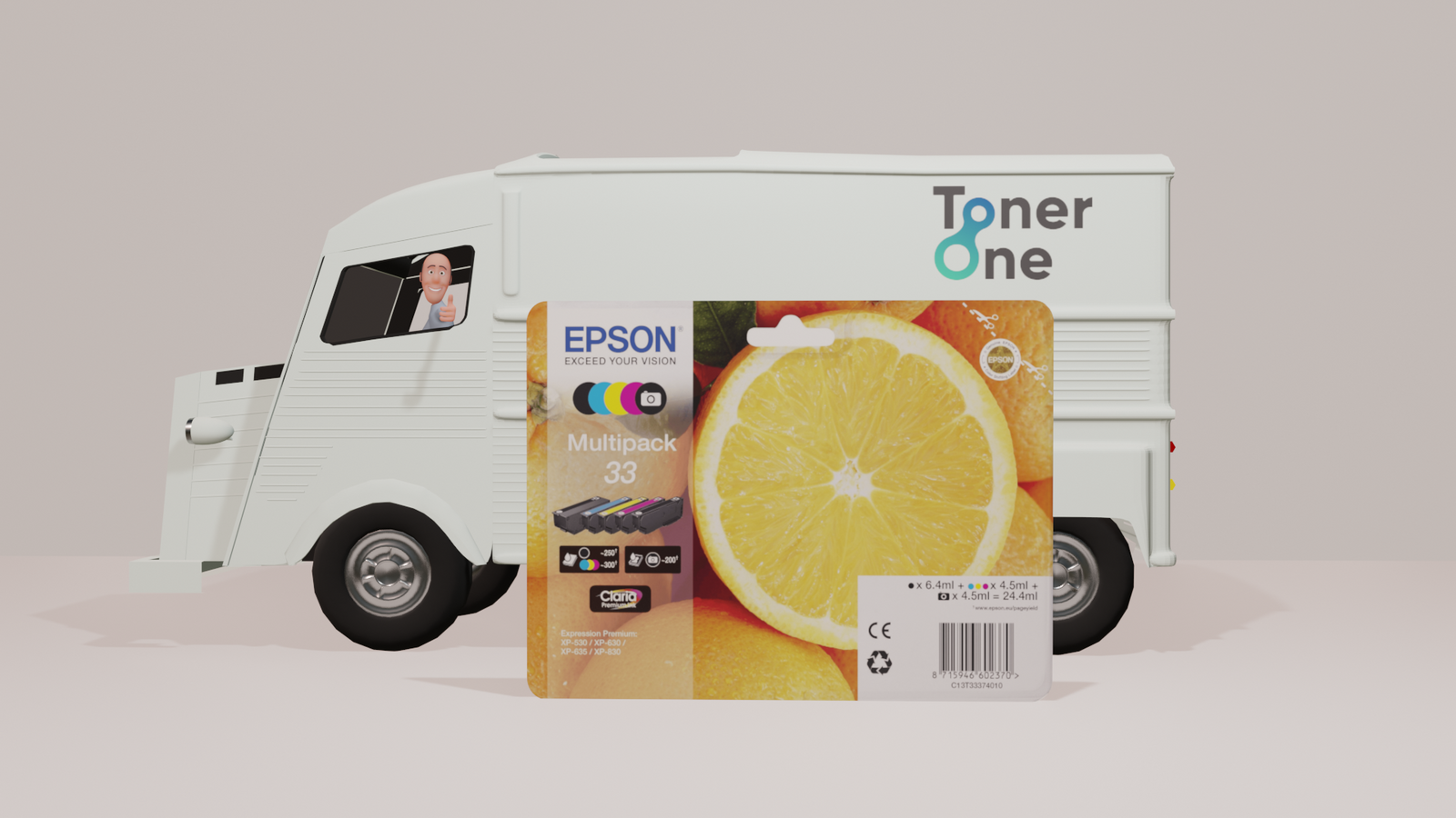 Genuine Epson 33 Multipack Ink cartridge - C13T33374010