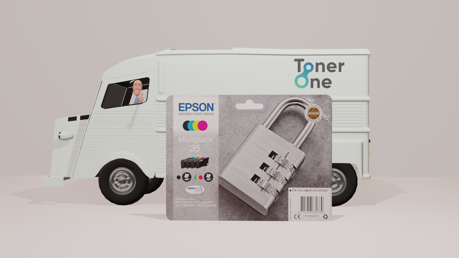 Genuine Epson 35 Multipack Ink cartridge - C13T35864020