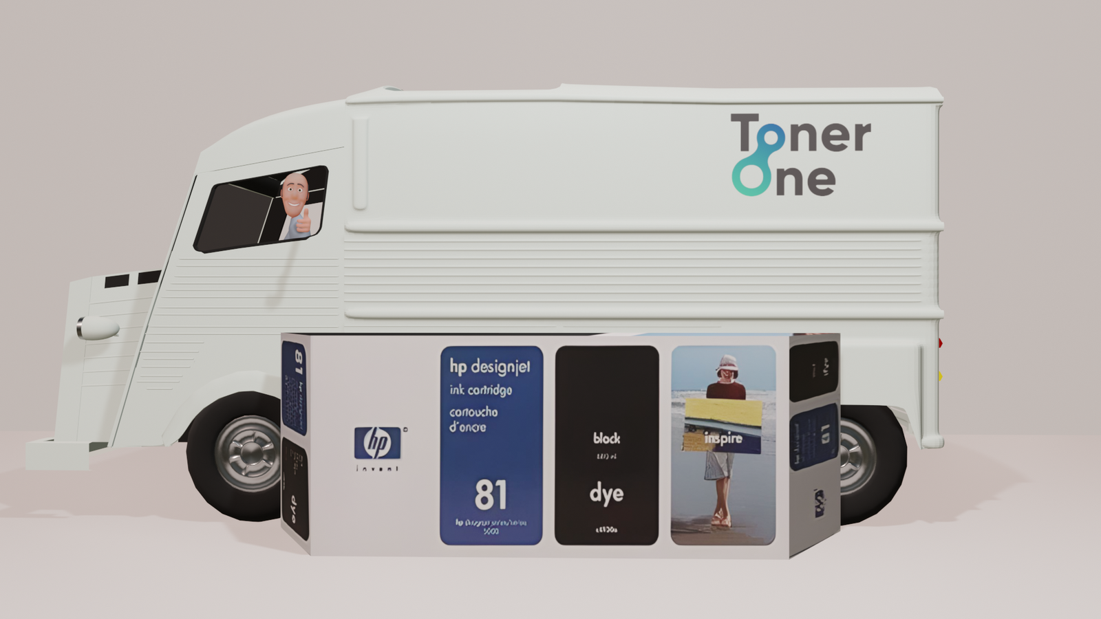 Genuine HP 81 Black Ink Cartridge | C4930A
