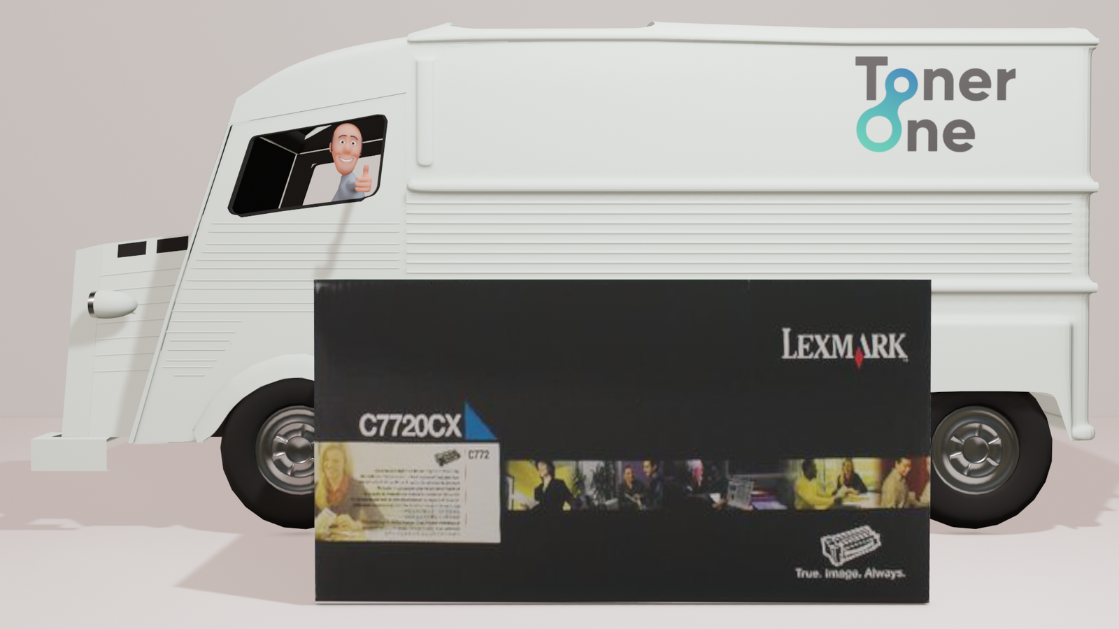 Extra High Capacity Lexmark Toner Cartridge (Return Program) - Cyan