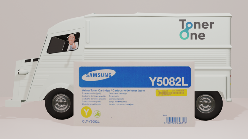 Genuine High Capacity Samsung CLT-Y5082L Toner - Yellow
