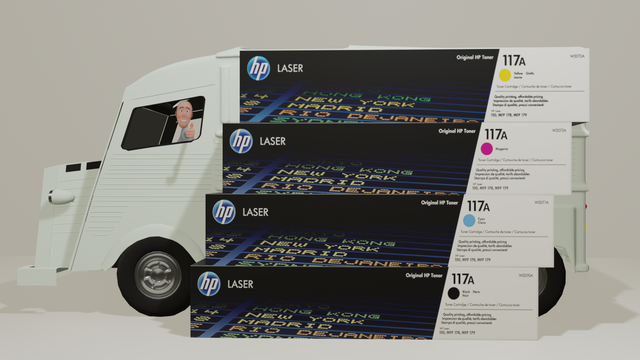 Genuine HP 117A Standard Laserjet Toner Cartridge - Multipack