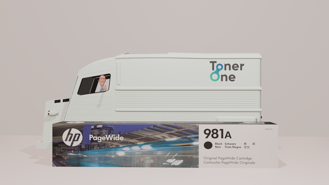 Genuine HP 981A Standard Capacity Black Ink Cartridge - J3M71A