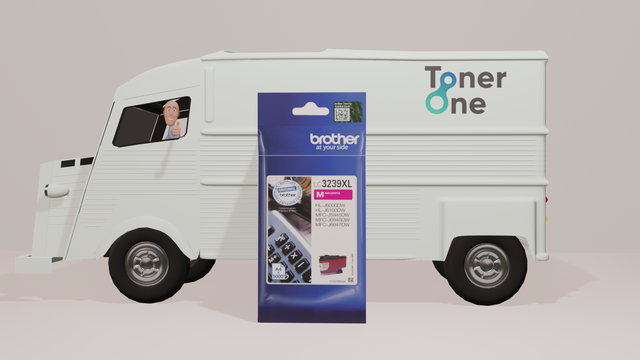 Genuine High Capacity Brother LC3239XL Ink Cartridge - Magenta
