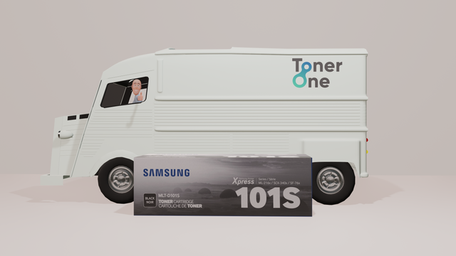 Genuine Samsung MLT-D101S Toner Cartridge - Black