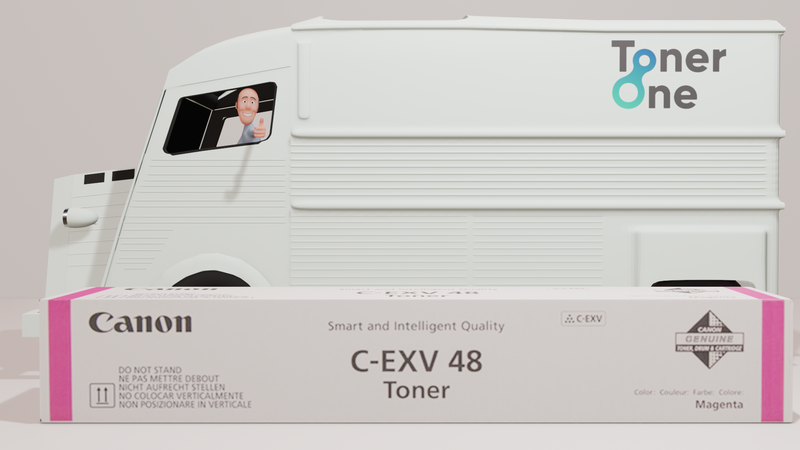 Genuine Canon C-EXV48M Toner Cartridge - Magenta
