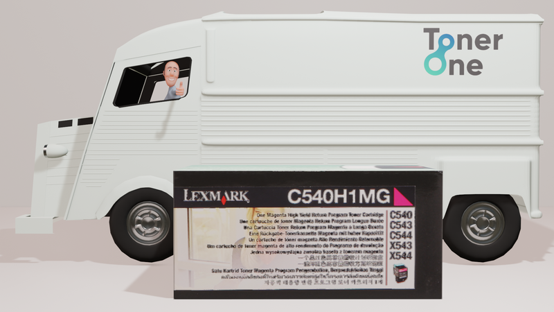 High Capacity Lexmark C540H1MG Toner - Magenta